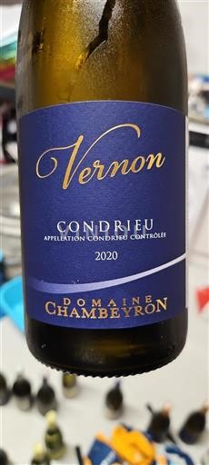 Rhônevallei Condrieu Domaine Chambeeyron Vernon 2020