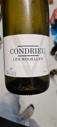 Rhônevallei Condrieu Domaine Vallet Les Rouelles 2022