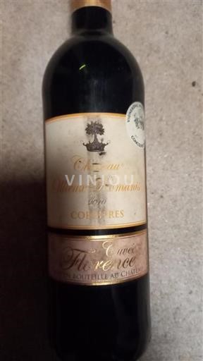 Languedoc Corbières Château Ollieux Romanis Florence 2010