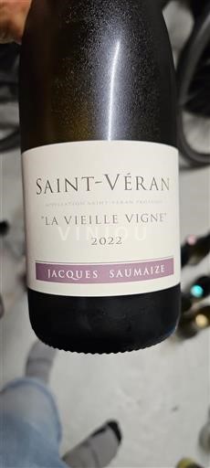 Burgund Saint-Véran Jacques Saumaize La Vieille Vigne 2022