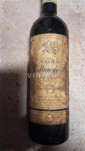 Bordeaux Médoc Cru Bourgeois Château Rollan de By 2007