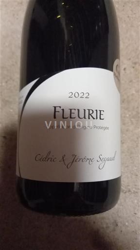 Beaujolais Fleurie Cédric & Jérôme Segaud 2022
