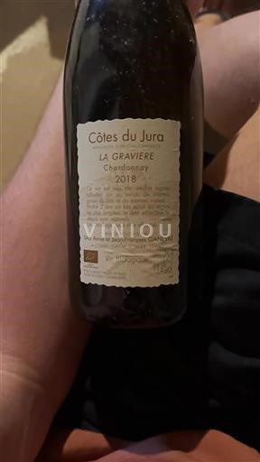 Jura Côtes du Jura SAS Anne et Jean-François Ganevat La Graviere 2018