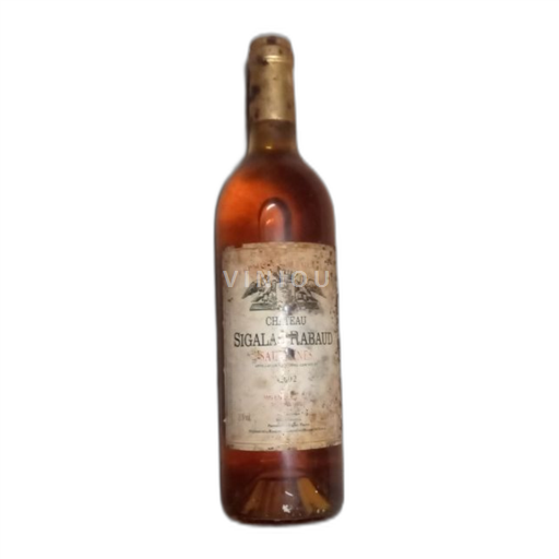 Bordeaux Sauternes Château Sigalas Rabaud 2002