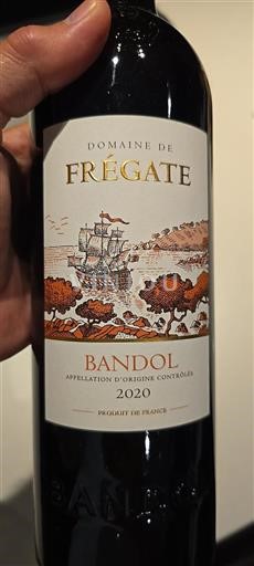 Provence Bandol Domaine Frégate 2020