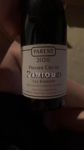 Bourgogne Pommard Premier Cru Domaine Parent Les Epenots 2020