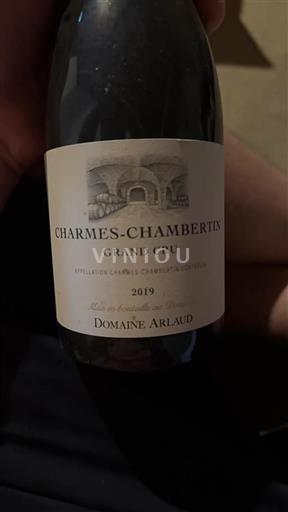 Borgoña Charmes-chambertin Grand Cru Domaine Arlaud 2019