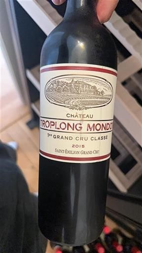 Bordeaux Saint-Émilion Grand Cru Troplong Mondot 2015