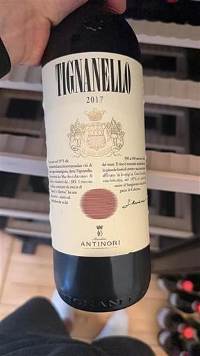 Tuscan Wines Unspecified Marchesi Antinori Tignanello 2017