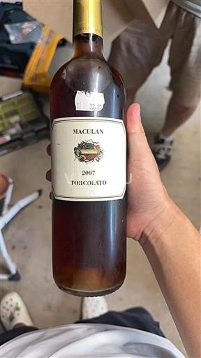 Wines of Veneto Unspecified Maculan Torcolato 2007