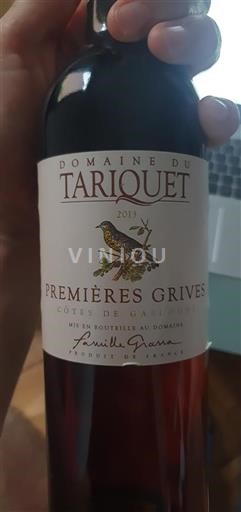 Sydvestfrankrig Côtes de Gascogne Domaine Tariquet Premières Grives 2013
