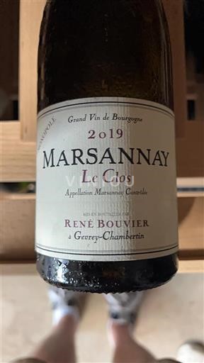 Borgogna Marsannay René Bouvier Le Clos 2019