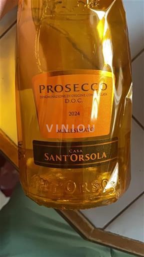 Veneto Prosecco Casa Sant'Orsola Millesimato 2024