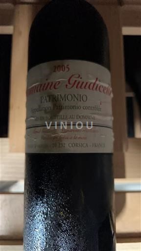 Corsica Patrimonio Domaine Giudicelli 2005