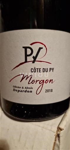 Beaujolais Morgon Olivier & Alexis Depardon Côte du Py 2018