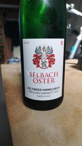 Moselle Mosel Selbach Oster Zeltinger Himmelreich Riesling Kabinett 2023