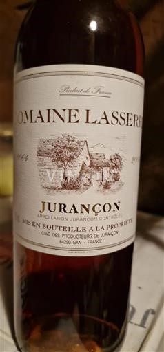 Sud-Ovest Jurançon Domaine Lasserre 2004