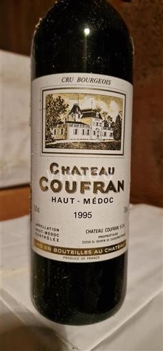 Bordéus Haut-Médoc Cru Bourgeois Château Coufran 1995