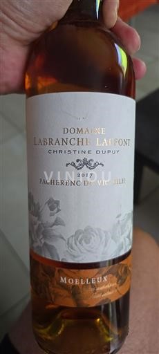 Sud-Ovest Pacherenc-du-vic-bilh Domaine Labranche Laffont 2017
