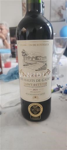 Bordeaux Saint-Estèphe Château Les Hauts de Gadet 2021