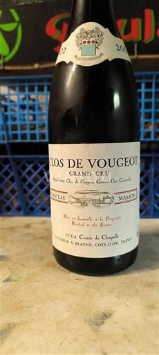 Burgundy Clos de Vougeot Grand Cru Clos de Vougeot 2002