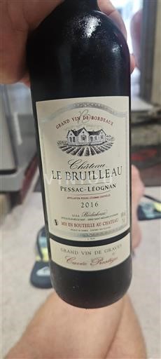 Bordeaux Pessac-Léognan Château Le Bruilleau Prestige 2016