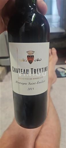 Bordeaux Montagne Saint-Émilion Château Treytins 2015