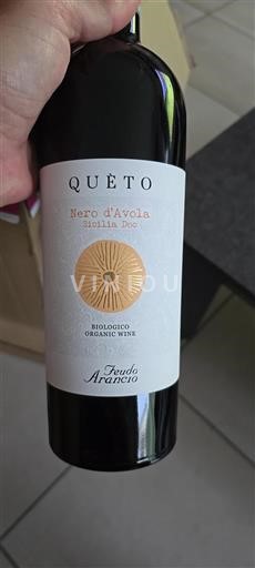 Sicily Not Specified Feudo Arancio Quèto Nero d'Avola 2023