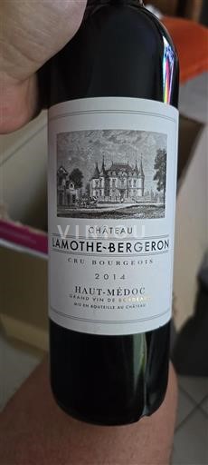 Bordeaux Haut-Médoc Cru Bourgeois Château Lamothe-Bergeron 2014