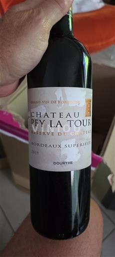 Bordéus Bordeaux Superior Château Pey La Tour Réserve du Château 2019