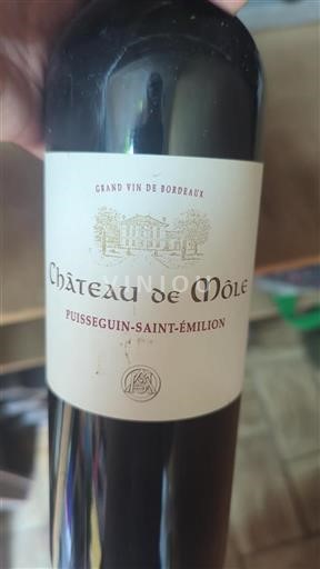 Bordeaux Puisseguin-saint-émilion Château Môle 2015