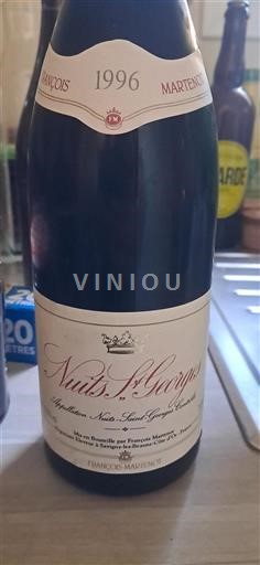 Bourgondië Nuits-saint-georges François Martenot Nuits-Saint-Georges 1996