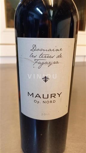 Roussillon Maury Domaine Les terres de Fagayra O.P. Nord 2011