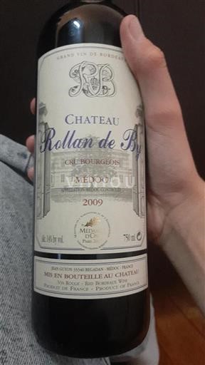 Bordeaux Médoc Cru Bourgeois Château Rollan de By 2009