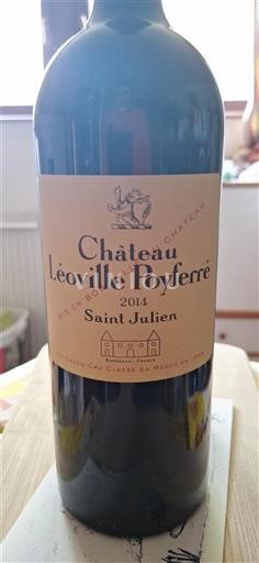 Bordeaux Saint-Julien Grand Cru Château Léoville Poyferré 2014