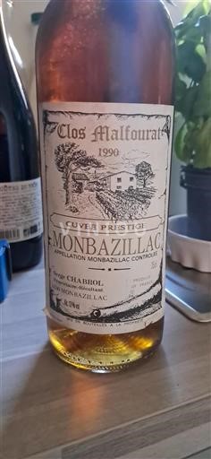 Jihozápad Monbazillac Clos Malfourat Prestige 1990