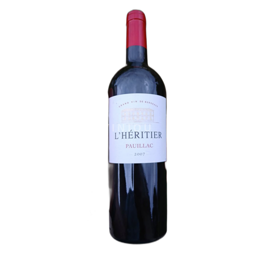 Bordeaux Pauillac L héritier 2007 2007