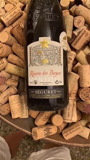 Rona dolina Côtes-du-Rhône-Villages Réserve des Bergers 2016