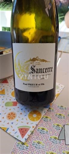 Valle del Loira Sancerre Paul Prieur et Fils 2018