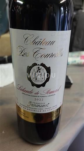 Bordeaux Lalande-de-pomerol Château Des Tourelles 2022