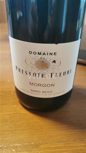 Beaujolais Morgon Domaine Pressoir Fleuri 2023