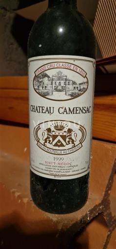 Bordéus Haut-Médoc Grand Cru Château Camensac 1999