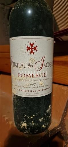 Bordeaux Pomerol Château Des Jacobins 1997