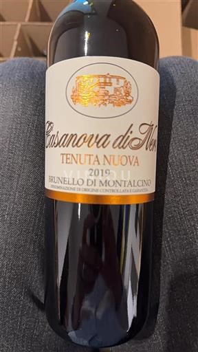 Toscana Brunello di Montalcino Casanova di Neri Tenuta Nuova 2019