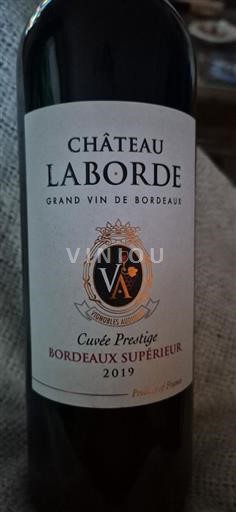Bordeaux Bordeaux supérieur Château Laborde Prestige 2019