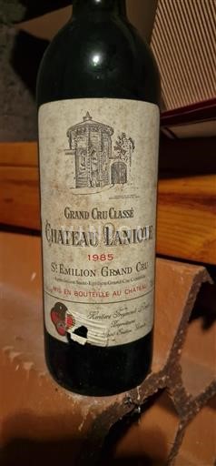 Bordeaux Saint-Émilion Grand Cru Grand Cru Château Laniote 1985