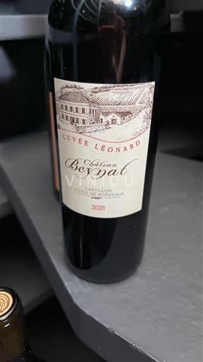 Bordeaux Castillon-côtes-de-bordeaux Château Beynat Léonard 2020