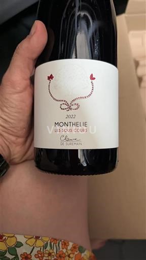 Burgundy Monthélie Claude de Suremain Les Sous Cours 2022