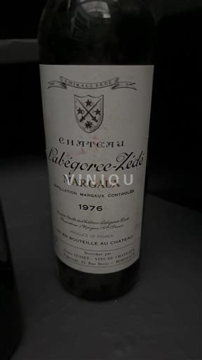 Bordeaux Margaux Château Labégorce-Zédé 1976