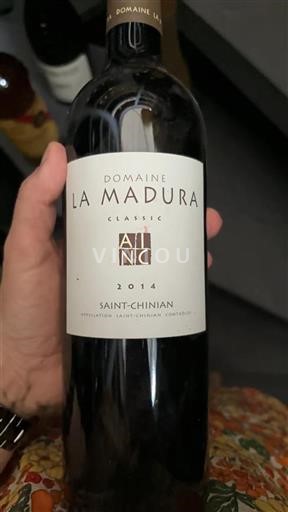 Languedoc Saint-Chinian Domaine La Madura Classic 2014